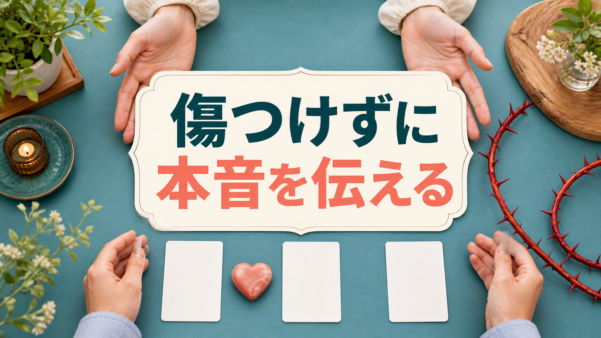 相手を傷つけずに本音を伝えるための考え方